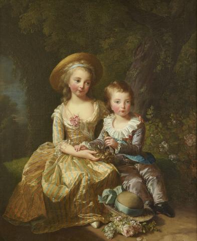 Elisabeth Vigée Le Brun, Portrait des Enfants de France