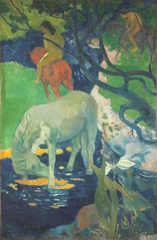 Paul Gauguin, Le Cheval blanc